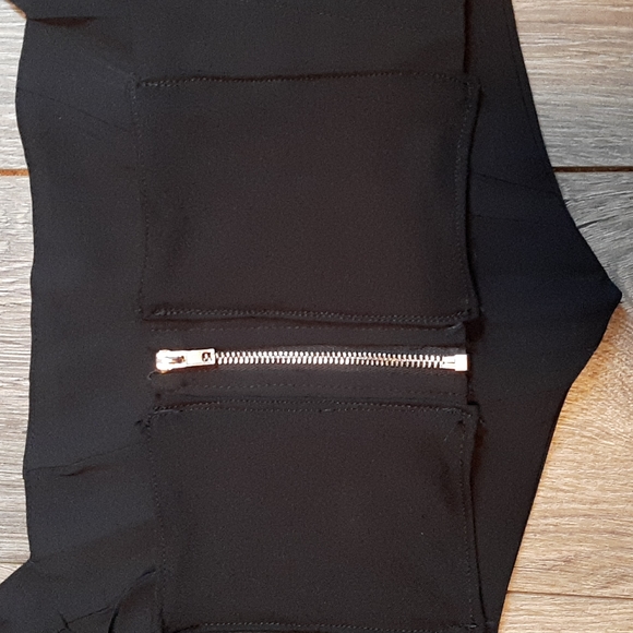 Princess polly size 8 black crop top style top - Picture 4 of 6